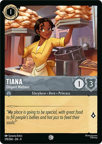 Tiana - Diligent Waitress (179/204) [Fabled] - Destination Retro