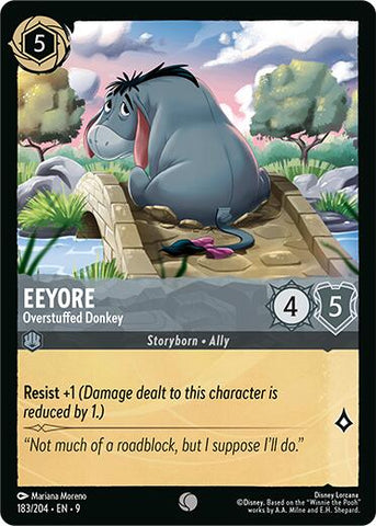 Eeyore - Overstuffed Donkey (183/204) [Fabled] - Destination Retro