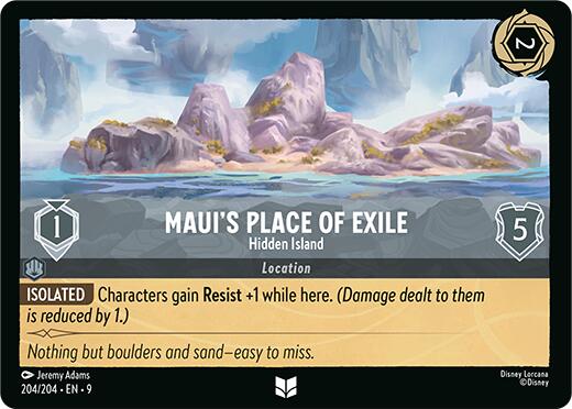 Maui's Place of Exile - Hidden Island (204/204) [Fabled] - Destination Retro