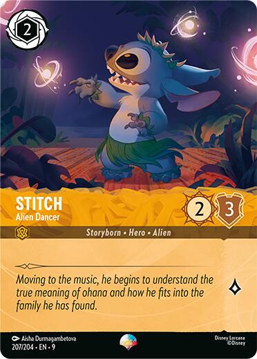 Stitch - Alien Dancer (Epic) (207/204) [Fabled] - Destination Retro