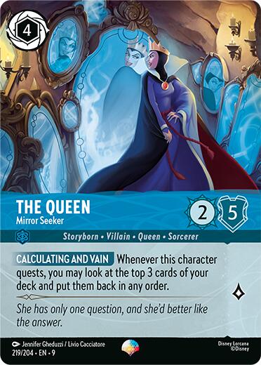 The Queen - Mirror Seeker (Epic) (219/204) [Fabled] - Destination Retro