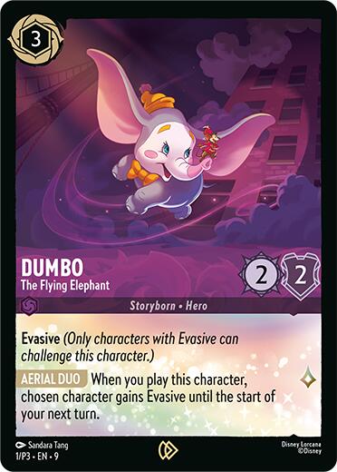 Dumbo - The Flying Elephant (1/P3) [Promo Cards] - Destination Retro