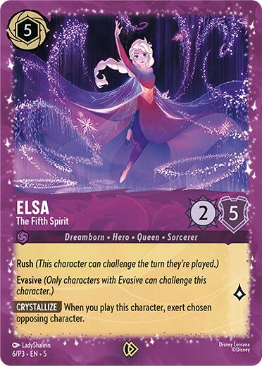 Elsa - The Fifth Spirit (6/P3) [Promo Cards] - Destination Retro