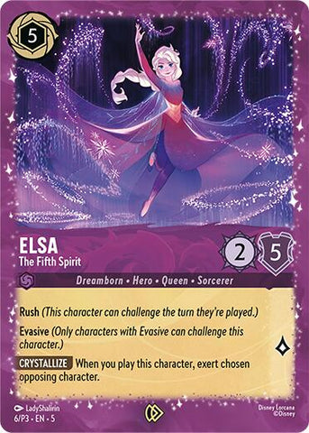 Elsa - The Fifth Spirit (6/P3) [Promo Cards] - Destination Retro