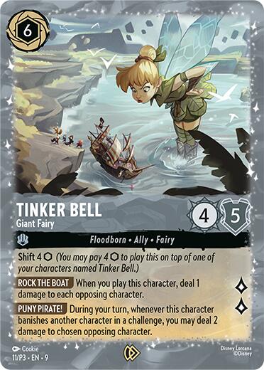 Tinker Bell - Giant Fairy (11/P3) [Promo Cards] - Destination Retro