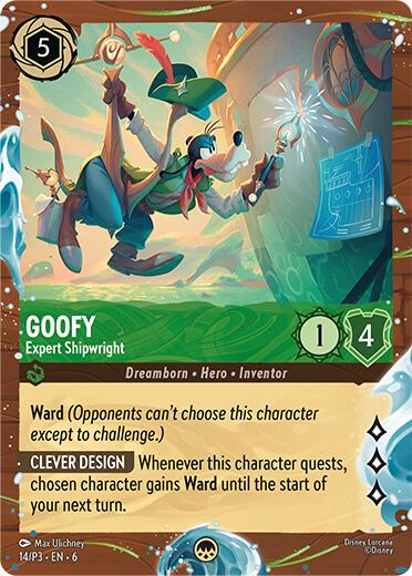 Goofy - Expert Shipwright (Disney Cruise Promo) (14/P3) [Promo Cards] - Destination Retro