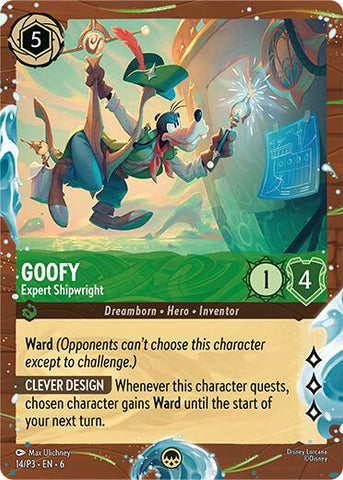 Goofy - Expert Shipwright (Disney Cruise Promo) (14/P3) [Promo Cards] - Destination Retro