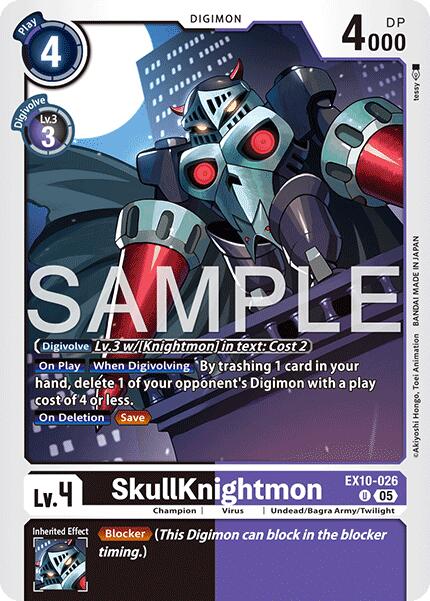 SkullKnightmon [EX10-026] [Sinister Order] - Destination Retro