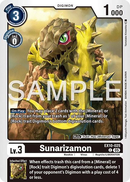 Sunarizamon [EX10-025] [Sinister Order] - Destination Retro