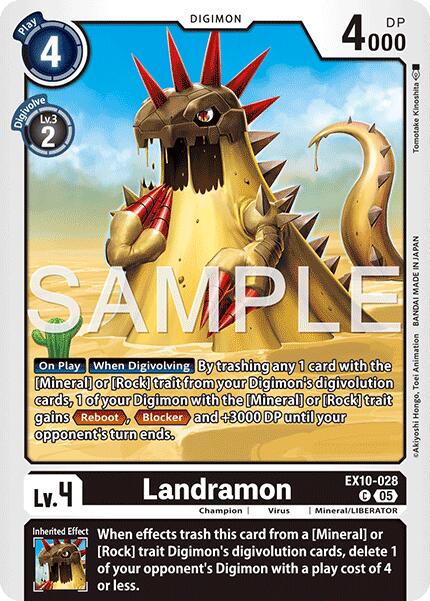 Landramon [EX10-028] [Sinister Order] - Destination Retro