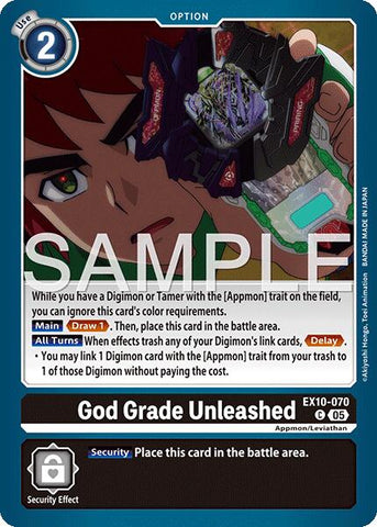God Grade Unleashed [EX10-070] [Sinister Order] - Destination Retro