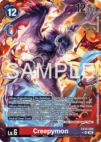 Creepymon [EX10-009] (Alternate Art) [Sinister Order] - Destination Retro