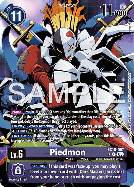 Piedmon [EX10-057] (Alternate Art) [Sinister Order] - Destination Retro