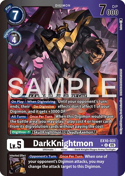 DarkKnightmon [EX10-031] (Limited Foil) [Sinister Order] - Destination Retro