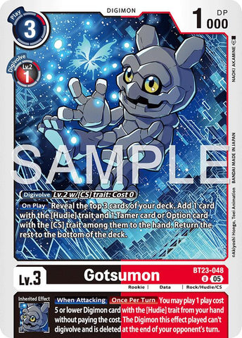 Gotsumon [BT23-048] [Hackers' Slumber] - Destination Retro