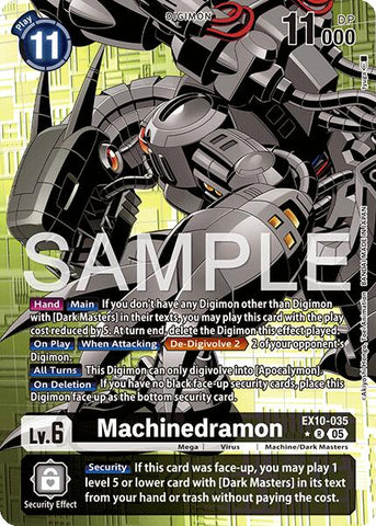 Machinedramon [EX10-035] (Alternate Art) [Sinister Order] - Destination Retro