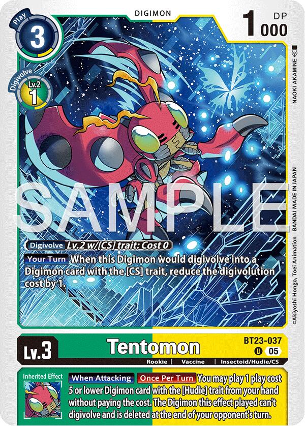 Tentomon [BT23-037] [Hackers' Slumber] - Destination Retro