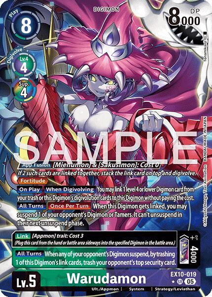 Warudamon [EX10-019] (Alternate Art) [Sinister Order] - Destination Retro
