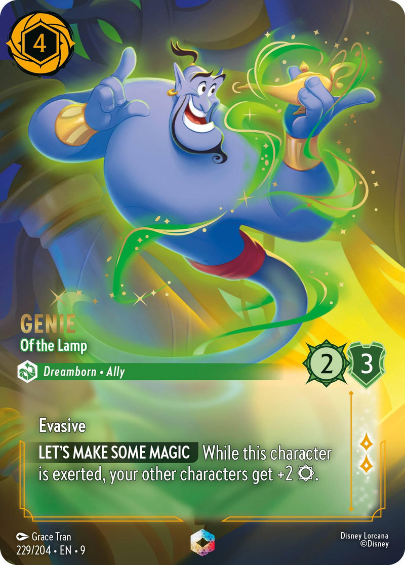 Genie - Of the Lamp (Enchanted) (229/204) [Fabled] - Destination Retro