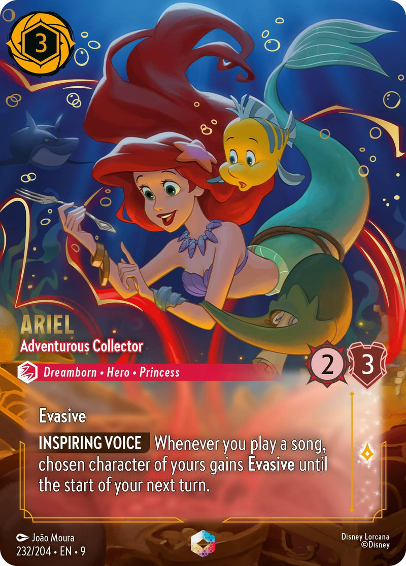 Ariel - Adventurous Collector (Enchanted) (232/204) [Fabled] - Destination Retro