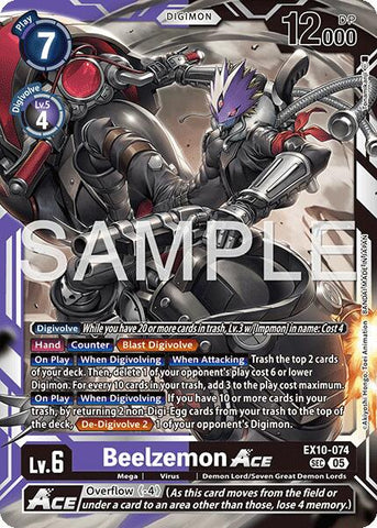 Beelzemon ACE [EX10-074] [Sinister Order] - Destination Retro