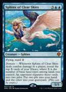 Sphinx of Clear Skies (Promo Pack) [Dominaria United Promos] - Destination Retro