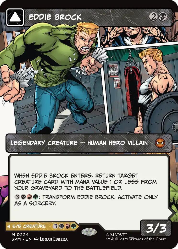 Eddie Brock (0224) (Borderless) [Marvel's Spider-Man] - Destination Retro