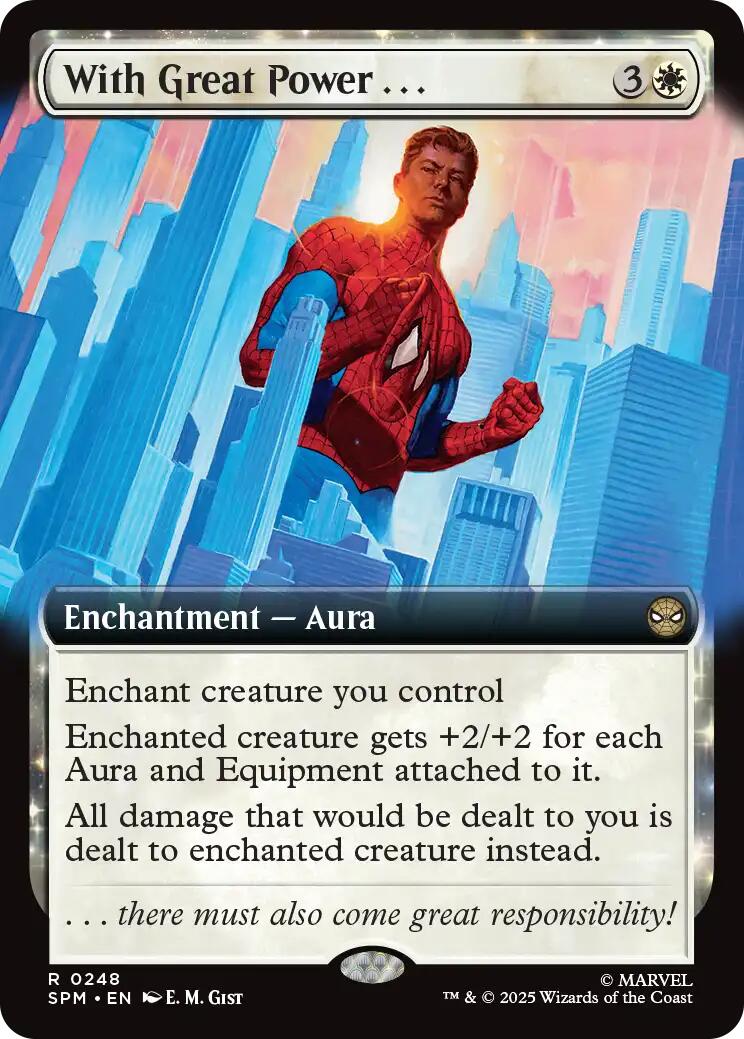 With Great Power... (Extended Art) [Marvel's Spider-Man] - Destination Retro