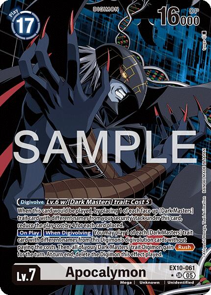 Apocalymon [EX10-061] (Alternate Art) [Sinister Order] - Destination Retro