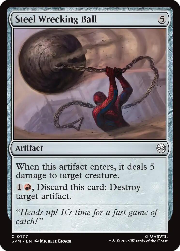 Steel Wrecking Ball [Marvel's Spider-Man] - Destination Retro