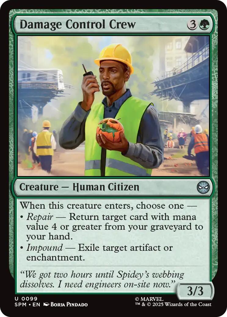 Damage Control Crew [Marvel's Spider-Man] - Destination Retro
