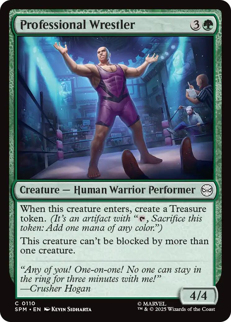 Professional Wrestler [Marvel's Spider-Man] - Destination Retro