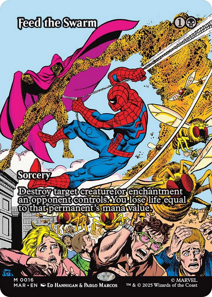 Feed the Swarm (Borderless) [Marvel Universe: Eternal-Legal] - Destination Retro