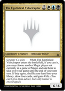 The Egotistical Velociraptor [Mystery Booster 2 Playtest Cards] - Destination Retro