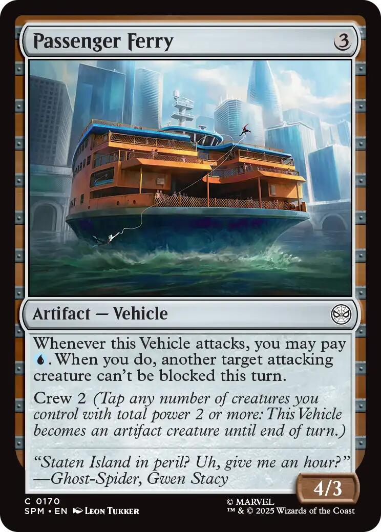 Passenger Ferry [Marvel's Spider-Man] - Destination Retro