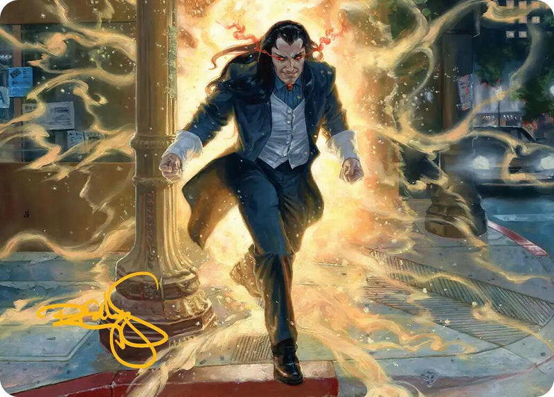 Morlun, Devourer of Spiders Art Card (Gold-Stamped Signature) [Marvel's Spider-Man Art Series] - Destination Retro