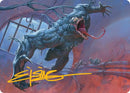 Venom, Evil Unleashed Art Card (Gold-Stamped Signature) [Marvel's Spider-Man Art Series] - Destination Retro