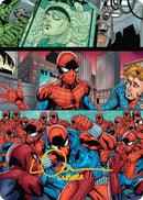 The Clone Saga Art Card (Gold-Stamped Signature) [Marvel's Spider-Man Art Series] - Destination Retro