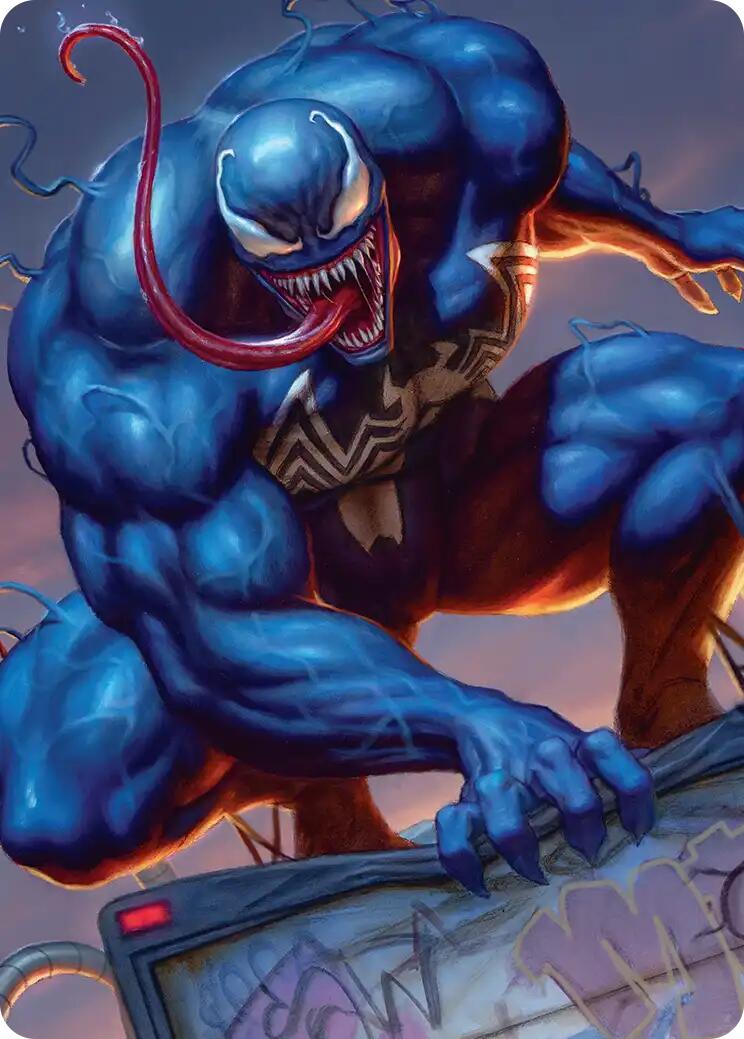 Venom, Deadly Devourer Art Card [Marvel's Spider-Man Art Series] - Destination Retro