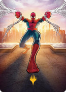 Amazing Spider-Man Art Card (36/54) (Gold-Stamped Planeswalker Symbol) [Marvel's Spider-Man Art Series] - Destination Retro