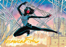 Silk, Web Weaver Art Card (39/54) (Gold-Stamped Signature) [Marvel's Spider-Man Art Series] - Destination Retro