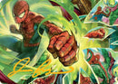 Kapow! Art Card (Gold-Stamped Signature) [Marvel's Spider-Man Art Series] - Destination Retro