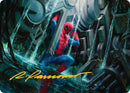 Strength of Will Art Card (Gold-Stamped Signature) [Marvel's Spider-Man Art Series] - Destination Retro