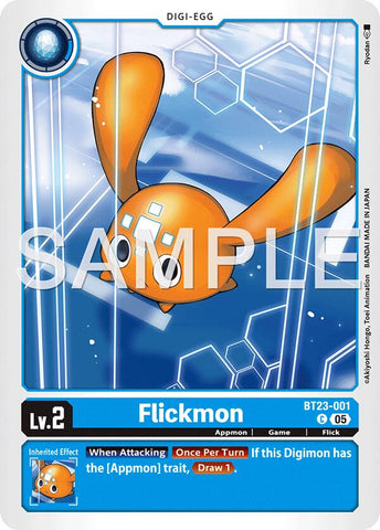Flickmon [BT23-001] [Hackers' Slumber] - Destination Retro