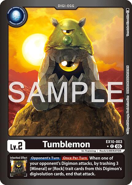 Tumblemon [EX10-003] (Limited Foil) [Sinister Order] - Destination Retro