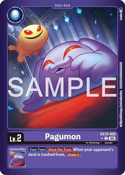 Pagumon [EX10-005] (Limited Foil) [Sinister Order] - Destination Retro