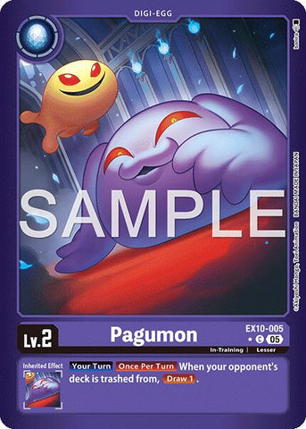 Pagumon [EX10-005] (Limited Foil) [Sinister Order] - Destination Retro