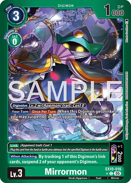 Mirrormon [EX10-016] (Limited Foil) [Sinister Order] - Destination Retro