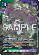 Belphemon: Sleep Mode [EX10-021] (Limited Foil) [Sinister Order] - Destination Retro