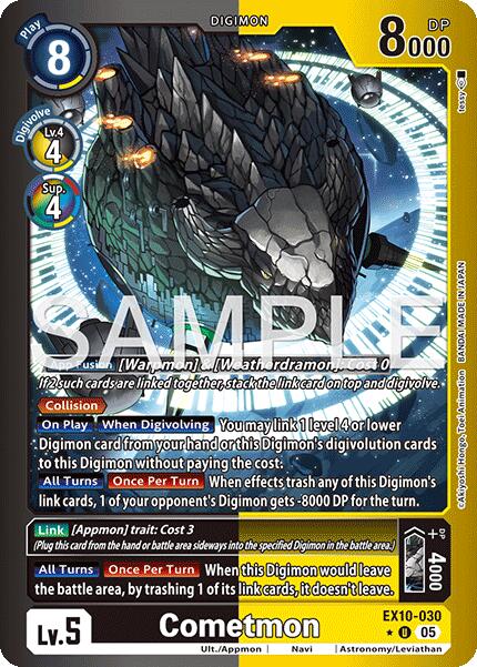 Cometmon [EX10-030] (Limited Foil) [Sinister Order] - Destination Retro